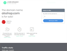 Tablet Screenshot of alsshop.com